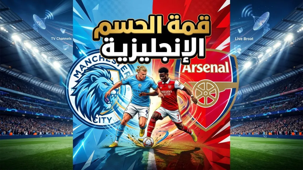 قائمة القنوات المفتوحة الناقلة لقمة مانشستر سيتي وأرسنال في الدوري الإنجليزي الممتاز